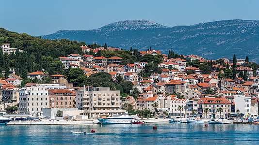 city near body of water during daytime thumbnail