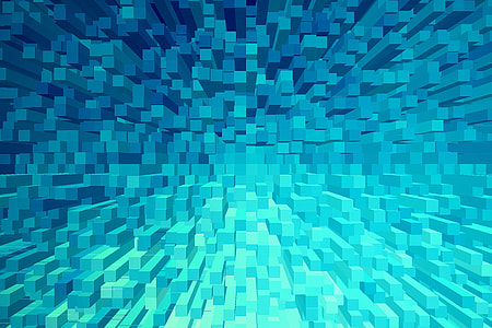 Blue abstract shapes thumbnail