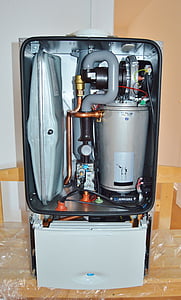 white and black water purifier on brown wooden surface thumbnail