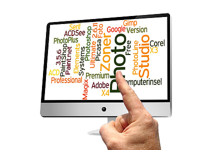 word cloud monitor display thumbnail