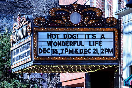 blue and white signage thumbnail