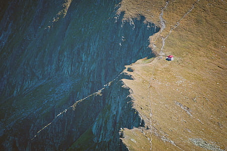 aerial view of land and water thumbnail