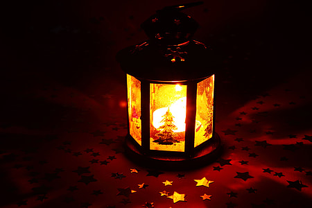 lighted projection candle lantern thumbnail
