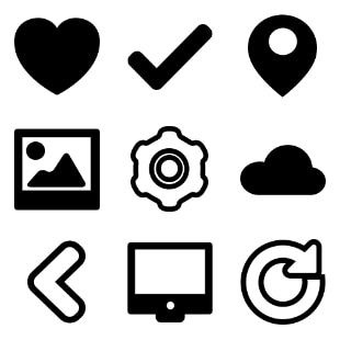 FatiCons svg vector icon sets
