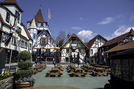 Town Plaza in Alpine Helen, Georgia thumbnail