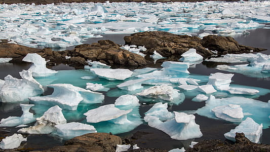 ice on ground during daytime thumbnail
