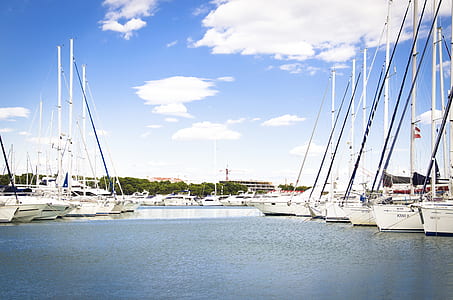 sea, sky, water, blue thumbnail