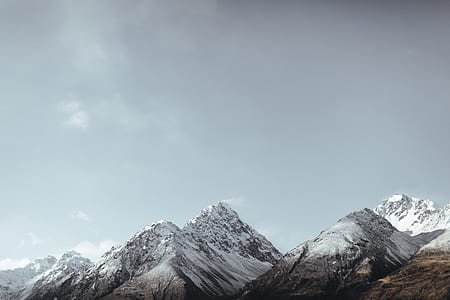 white and gray snowy mountain during daytime thumbnail