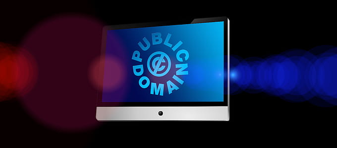 gray flat screen computer monitor illustration thumbnail