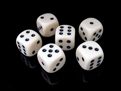 six white dice thumbnail