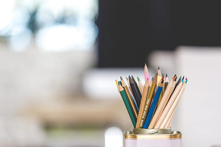Pencils In Cup Photo thumbnail
