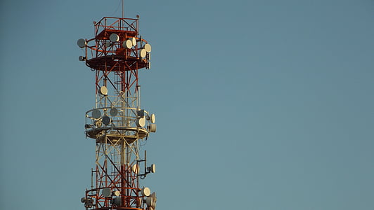 aerial photography of white and red satellite thumbnail