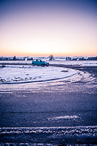 car, vehicle, track, snow thumbnail