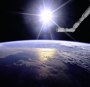 view of planet earth from space thumbnail