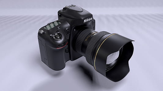 photo of black Nikon DSLR camera thumbnail