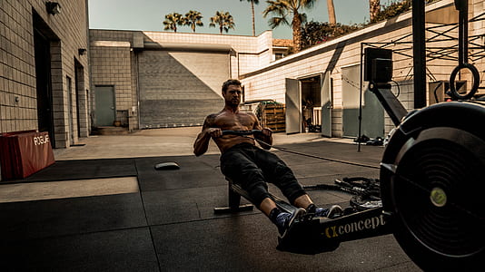 man using an exerciser thumbnail