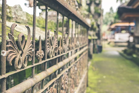 Brown Metal Fence thumbnail