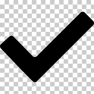 Check mark Symbol Icon, Black Checkmark PNG clipart
