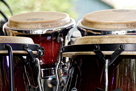 selective focus photography of stage tom tom drums thumbnail