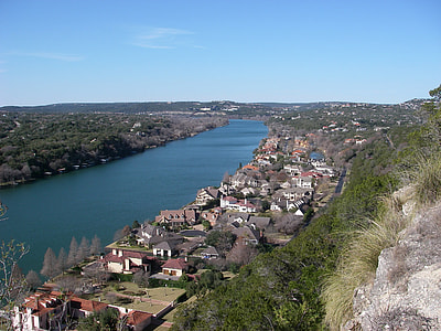 Landscape and City of Lake Austin, Texas thumbnail