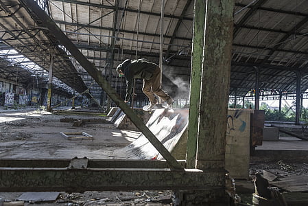 man skateboarding during daytime thumbnail
