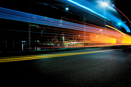timelapse photo of cars thumbnail