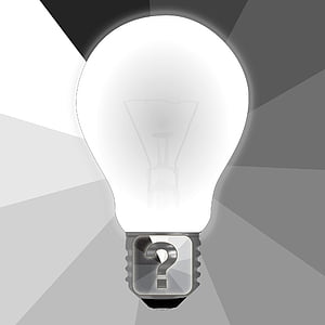white light bulb illustration thumbnail