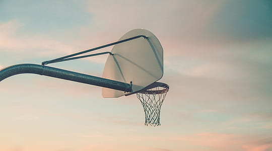 white basketball hoop thumbnail
