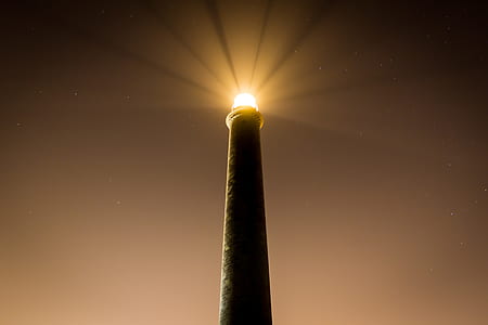 turned on light above brown architecture thumbnail