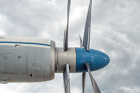 white and blue aircraft propeller thumbnail