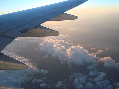 grey airliner at flight during daytime thumbnail