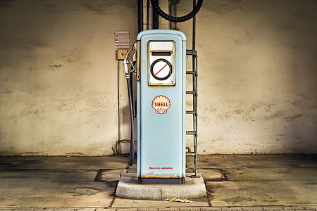 white gas station photography thumbnail