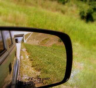 close-up photography of vehicle side mirror thumbnail
