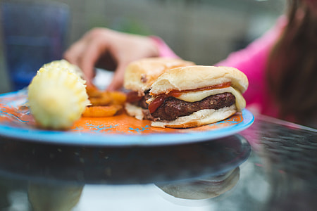 Hamburger and  Fries Food thumbnail