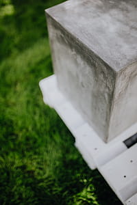 Grass, concrete, sneakers thumbnail