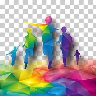 Student School , Go to school, five multicolored person papaer PNG clipart