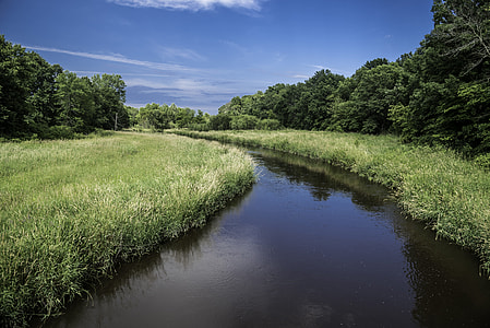 River flowing across Camrock County Park thumbnail