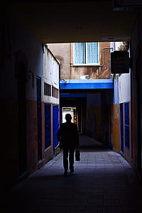 man walking on hallway thumbnail
