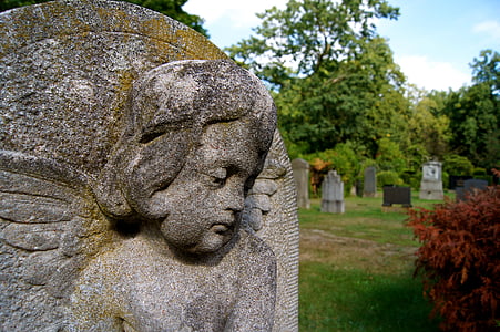 cherub mid-relief near trees thumbnail