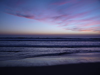 photo of seashore during golden hour thumbnail