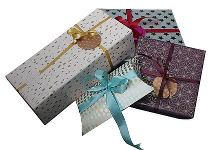 photo of four gift boxes thumbnail