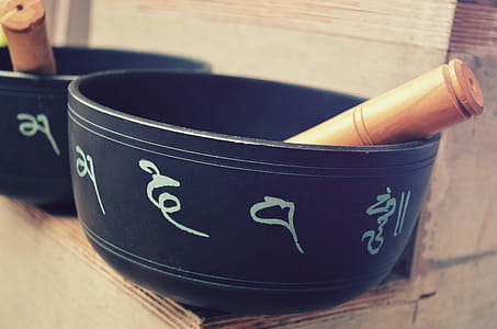 Bowls with wooden stick thumbnail