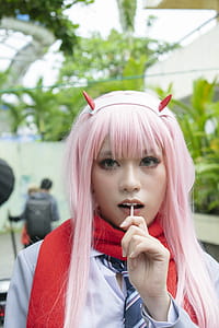 Woman Eating Lollipop Candy thumbnail