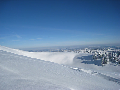 landscape photography of snow field thumbnail