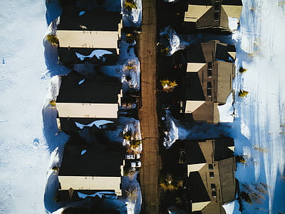 aerial view of houses thumbnail