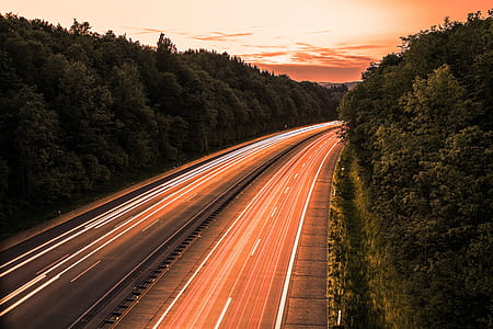 road and trees timelaps thumbnail