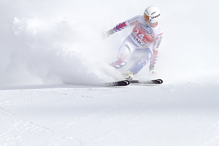 person skiing during daytime thumbnail