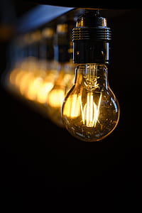 selective focus photography of turned on light bulb thumbnail