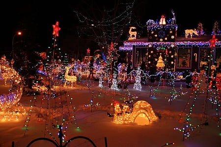 Christmas-themed light park thumbnail