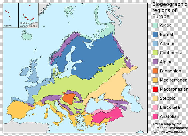 european union climate biogeography world map png clipart free european world map